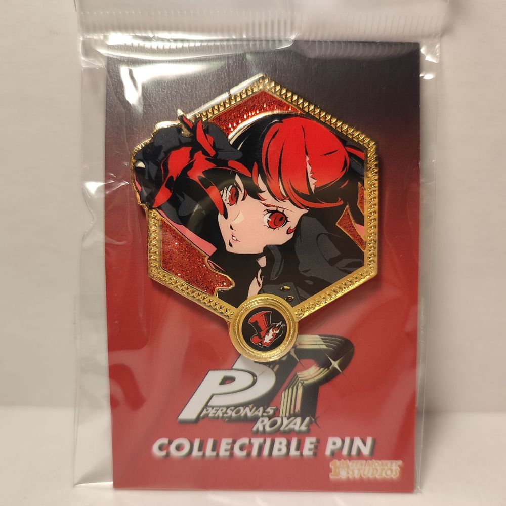 Persona 5 Royal Kasumi Yoshizawa Enamel Pin Figure Official Atlus Collectible